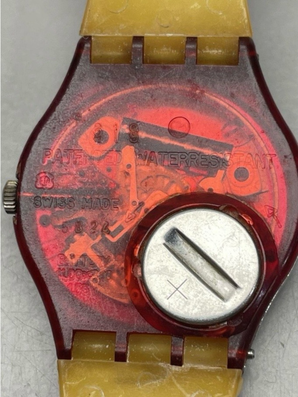 Swatch Pink & Blue Taj Mahal Graphic Watch - Picture 6 of 8